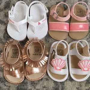 Like New Bundle of Baby Gap Sandals
